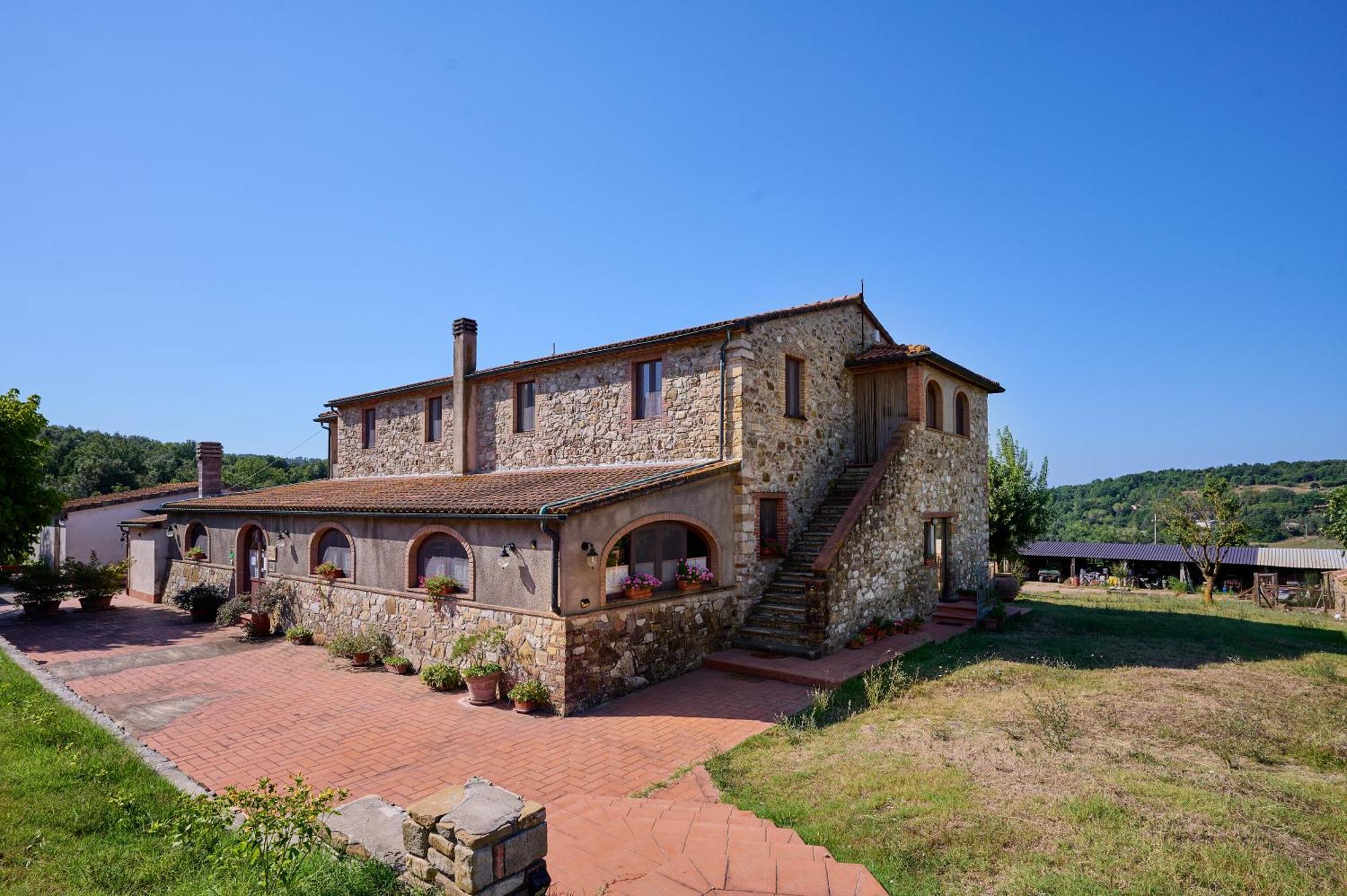 Agriturismo Tenuta Sant'Agnese Monteverdi Marittimo Bagian luar foto