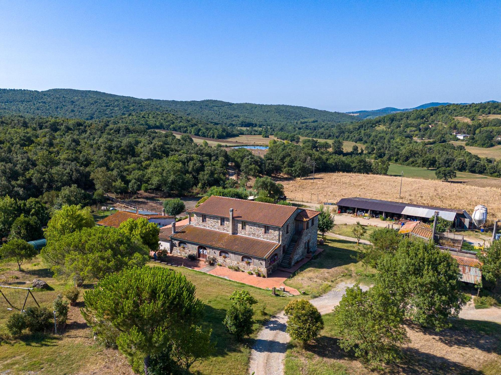 Agriturismo Tenuta Sant'Agnese Monteverdi Marittimo Bagian luar foto